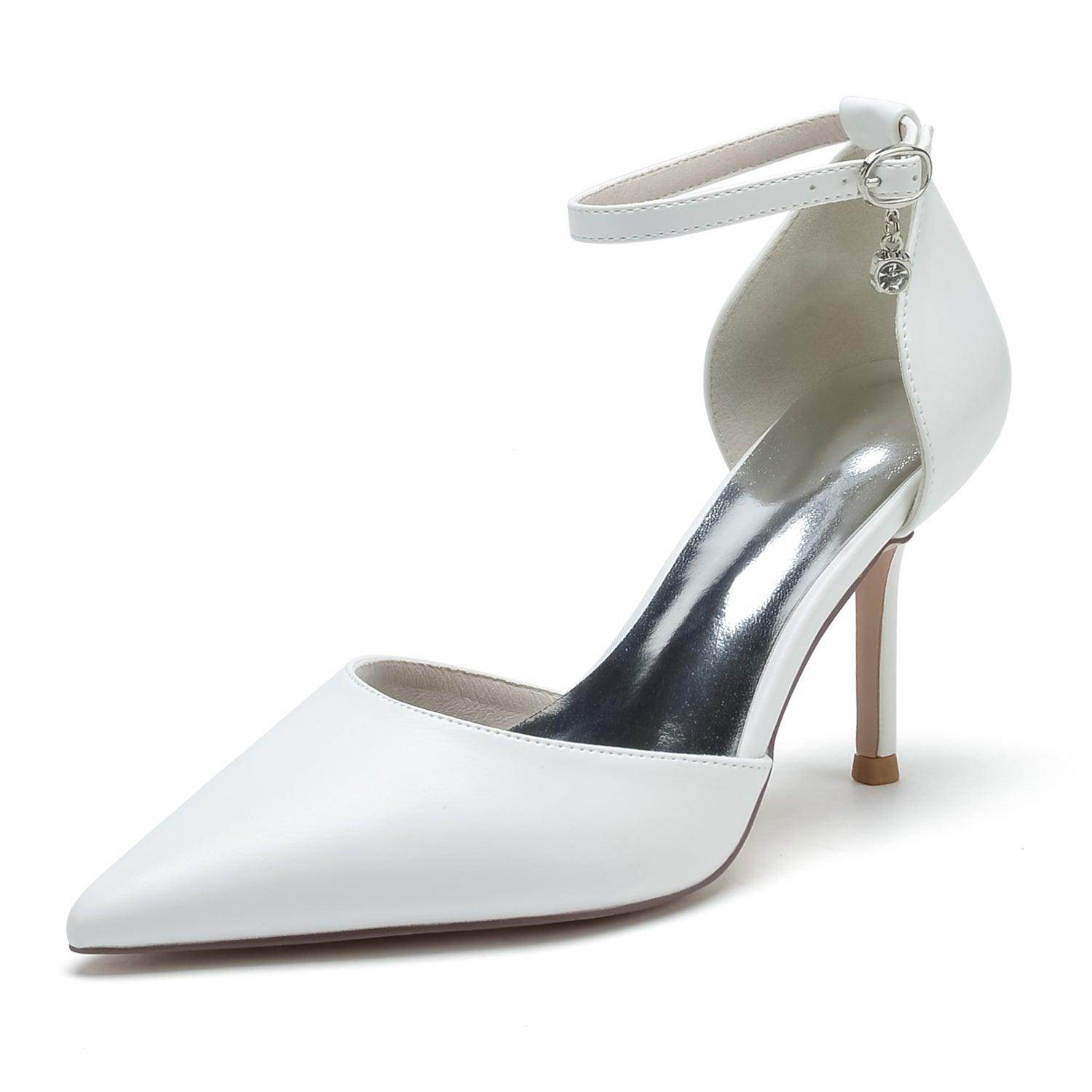Stiletto Heel 8.5cm PU Shoes CK0409 - COCOMELODY
