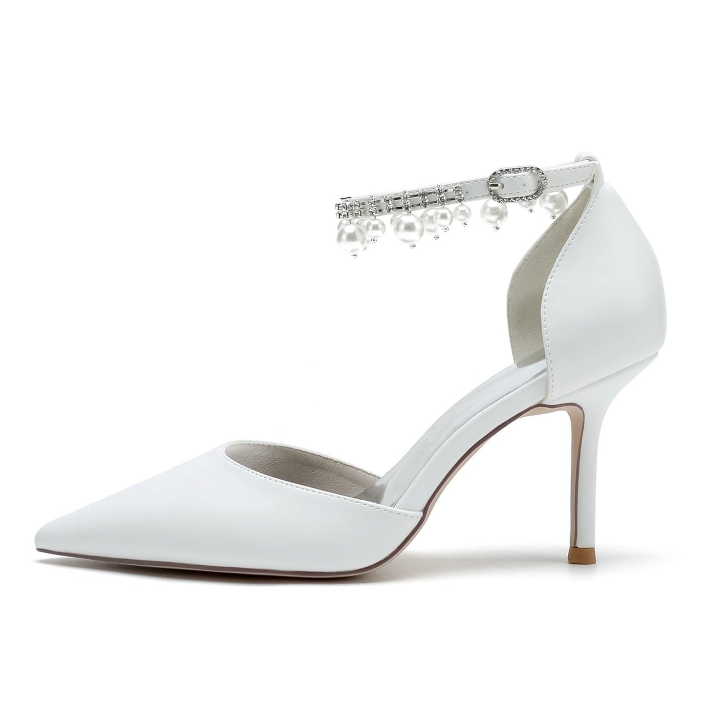 Stiletto Heel 8.5cm PU Shoes CK0410 - COCOMELODY