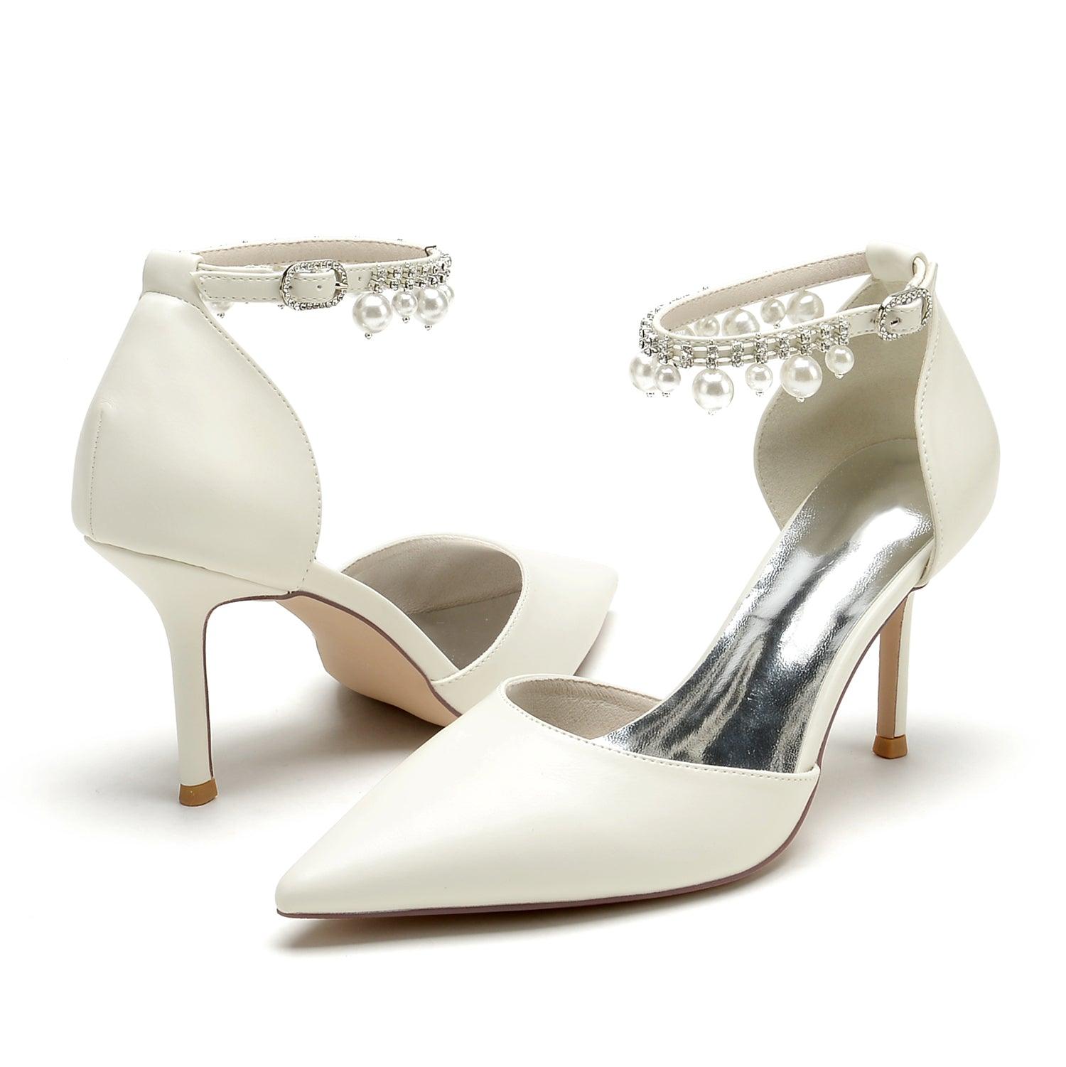 Stiletto Heel 8.5cm PU Shoes CK0410 - COCOMELODY