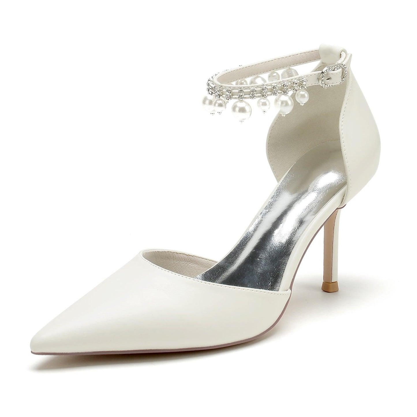 Stiletto Heel 8.5cm PU Shoes CK0410 - COCOMELODY
