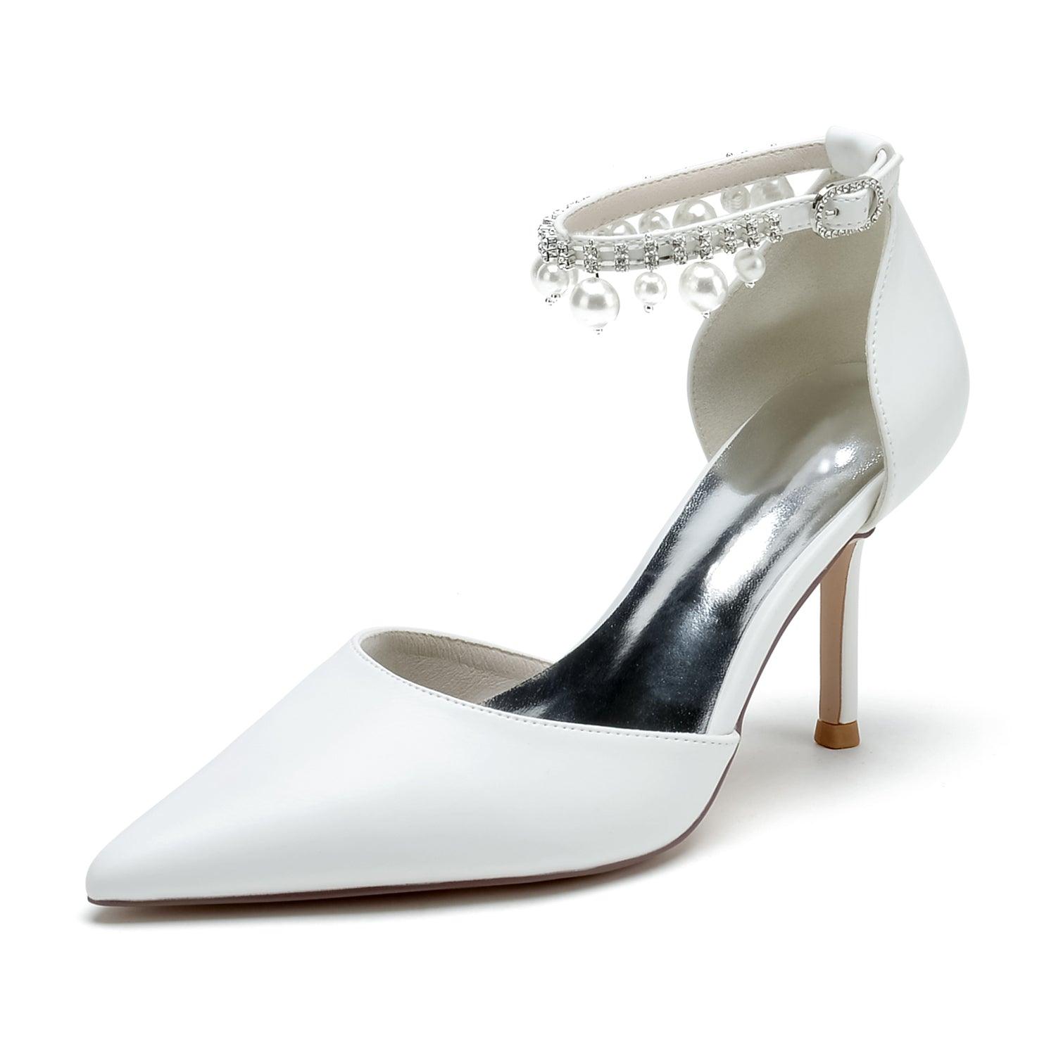 Stiletto Heel 8.5cm PU Shoes CK0410 - COCOMELODY