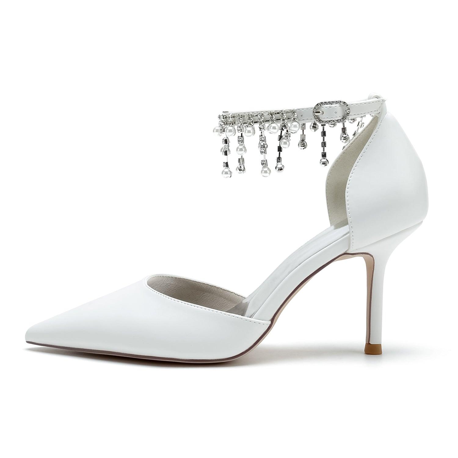 Stiletto Heel 8.5cm PU Shoes CK0411 - COCOMELODY
