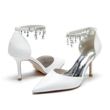 Stiletto Heel 8.5cm PU Shoes CK0411 - COCOMELODY