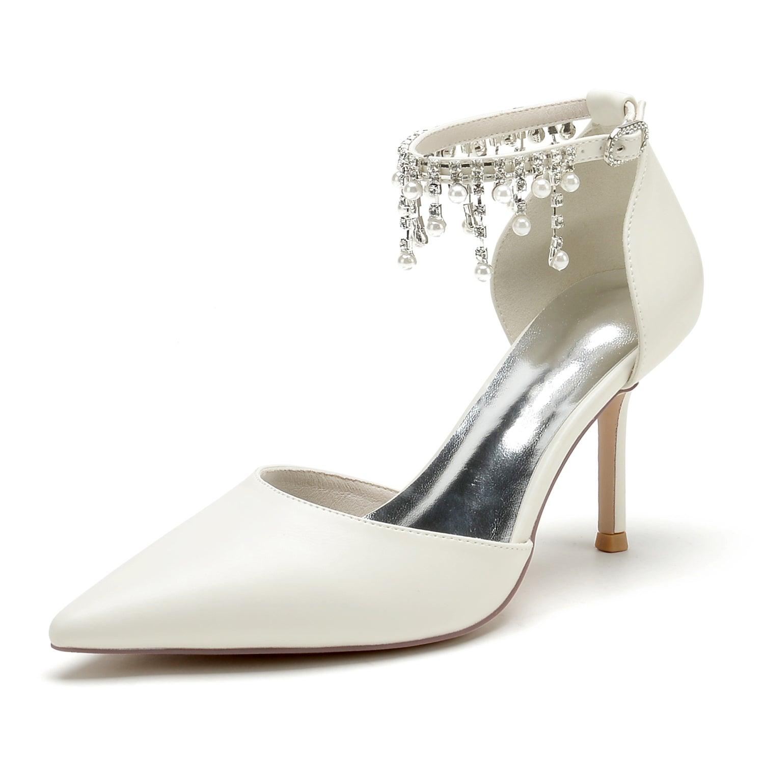 Stiletto Heel 8.5cm PU Shoes CK0411 - COCOMELODY
