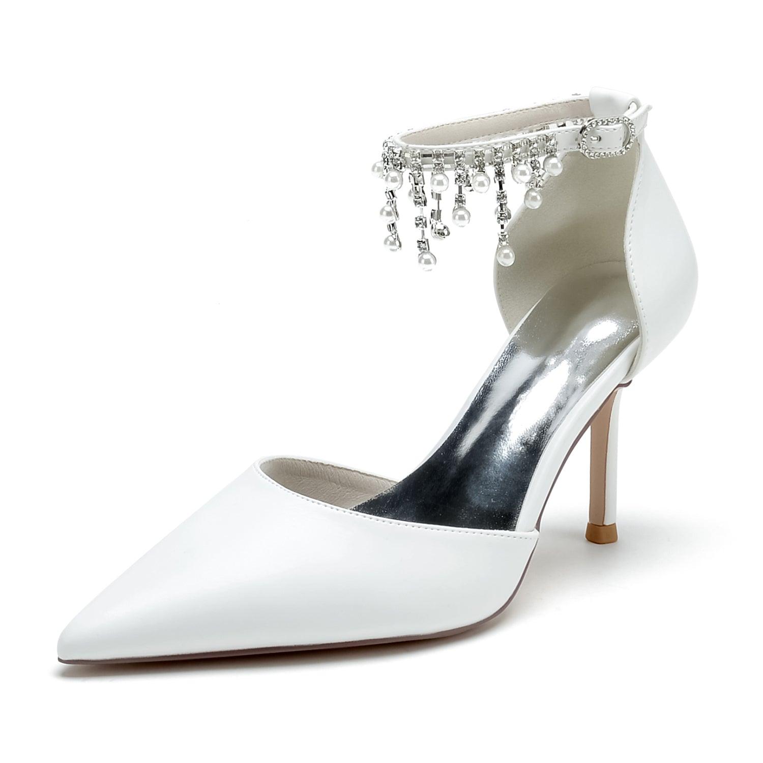 Stiletto Heel 8.5cm PU Shoes CK0411 - COCOMELODY