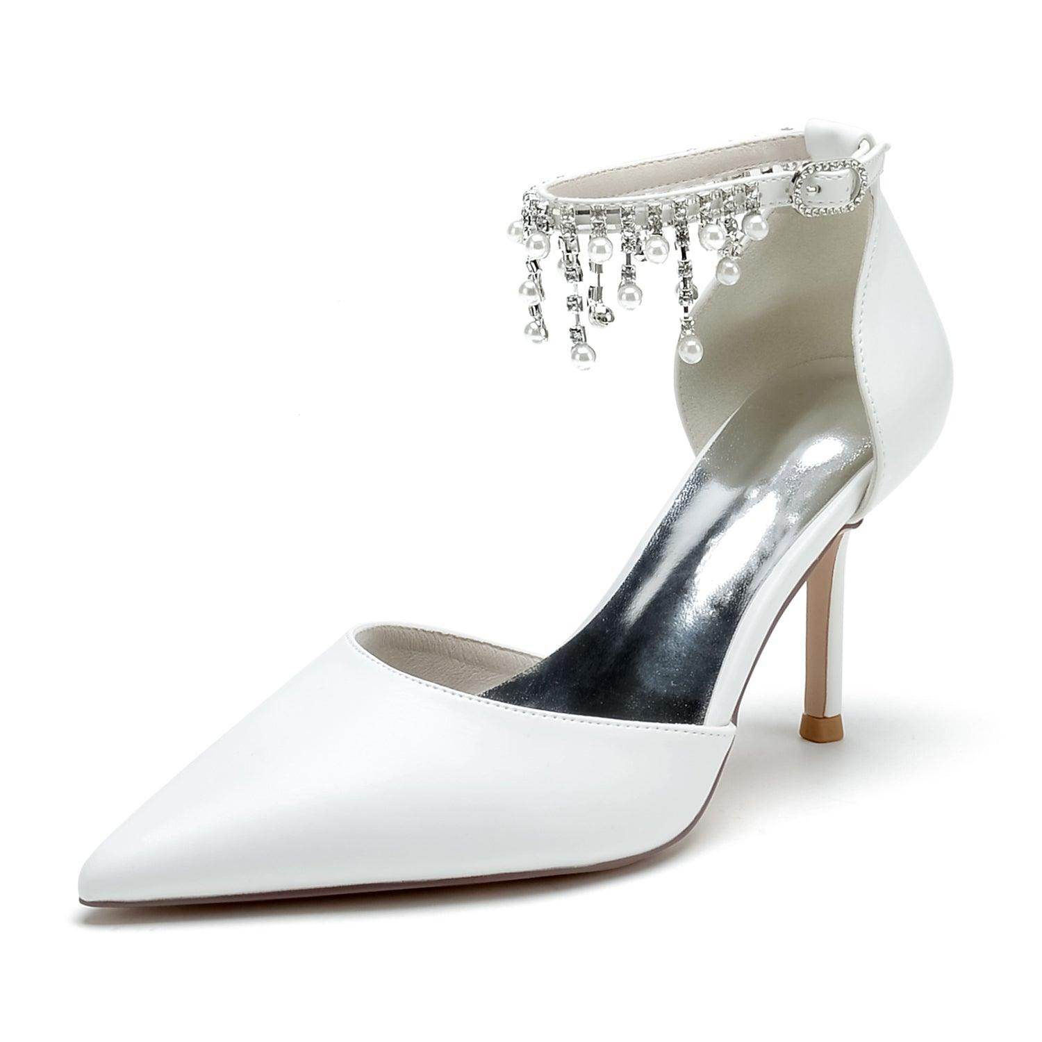 Stiletto Heel 8.5cm PU Shoes CK0411 - COCOMELODY