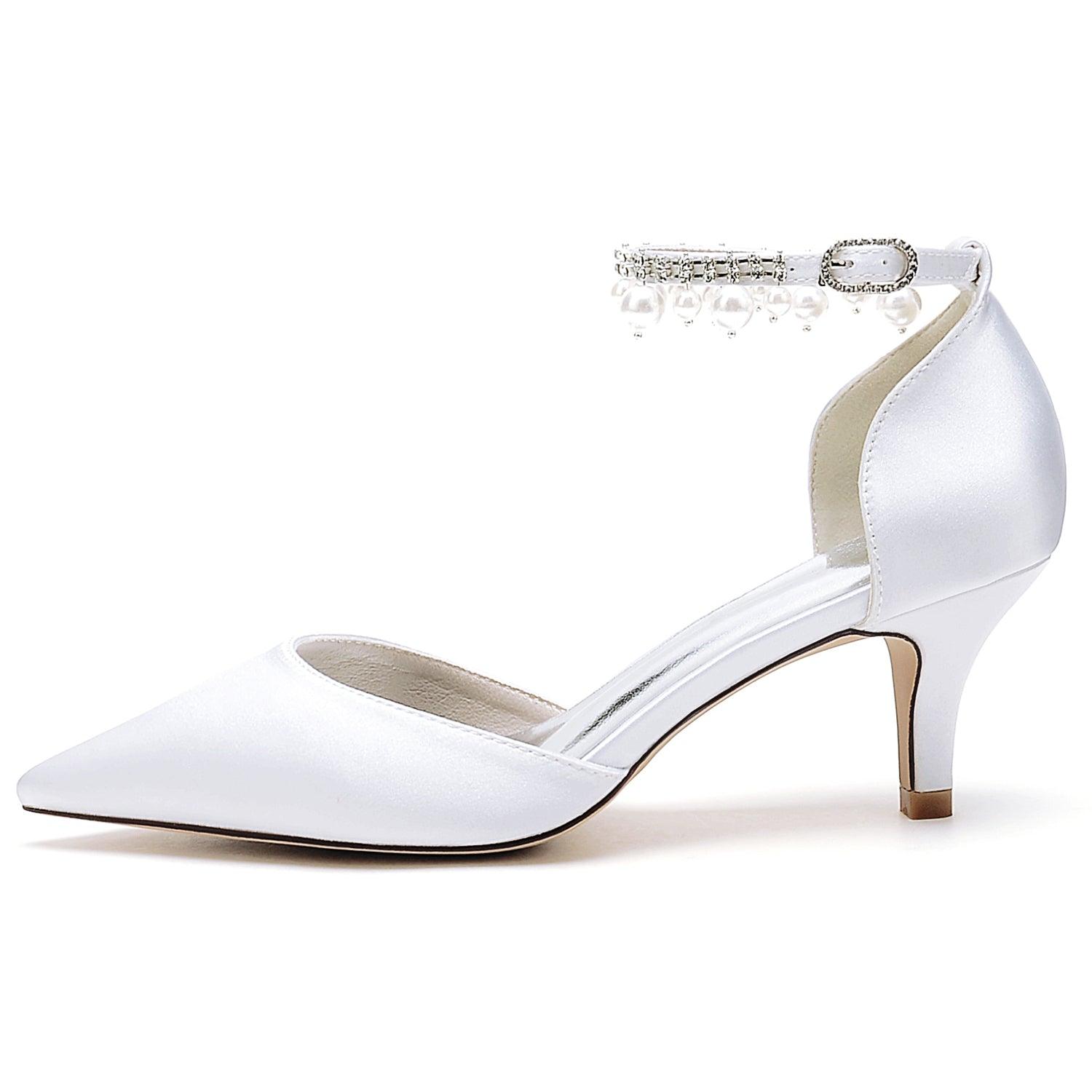 Stiletto Heel 6cm Silk-Like Shoes CK0421 - COCOMELODY