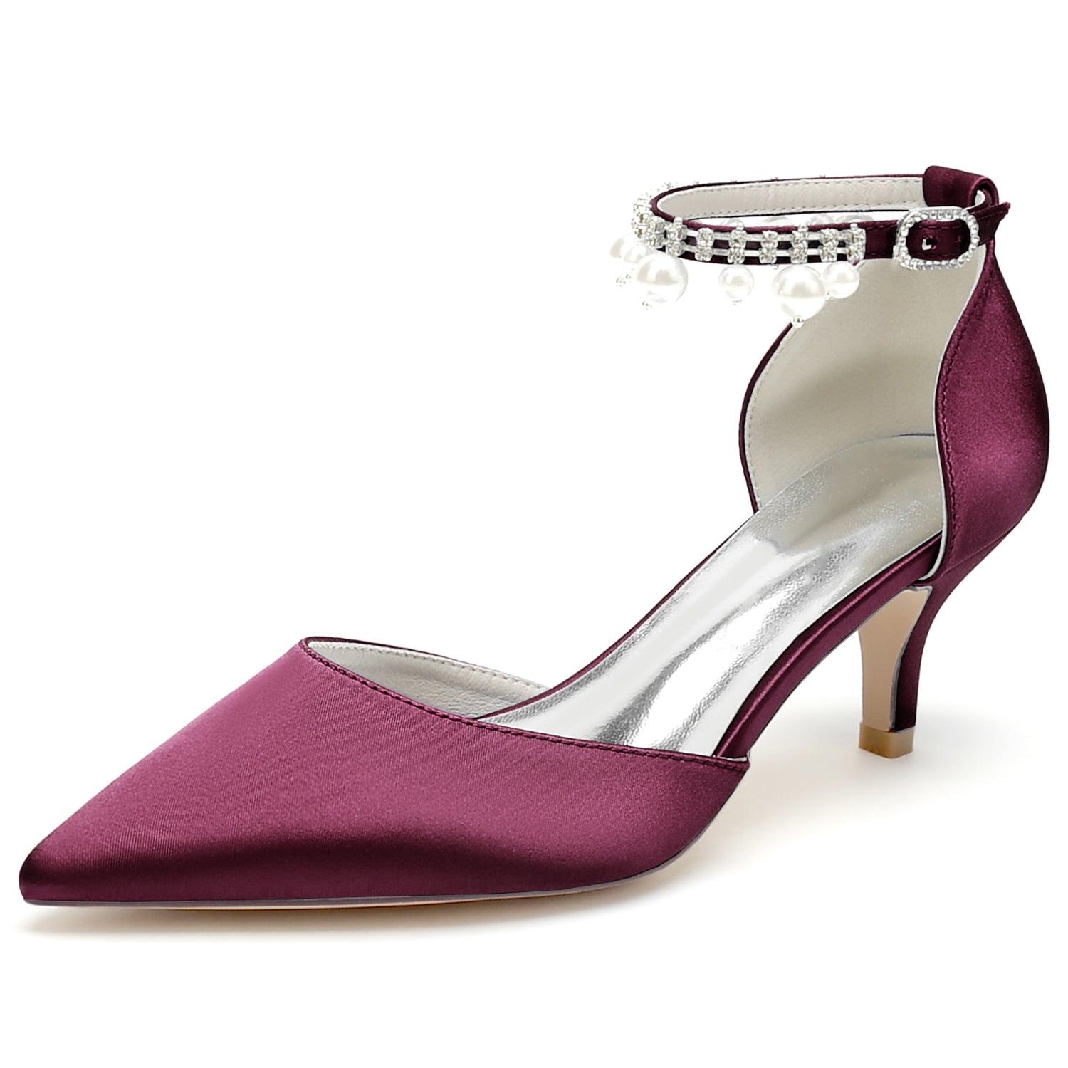 Stiletto Heel 6cm Silk-Like Shoes CK0421 - COCOMELODY
