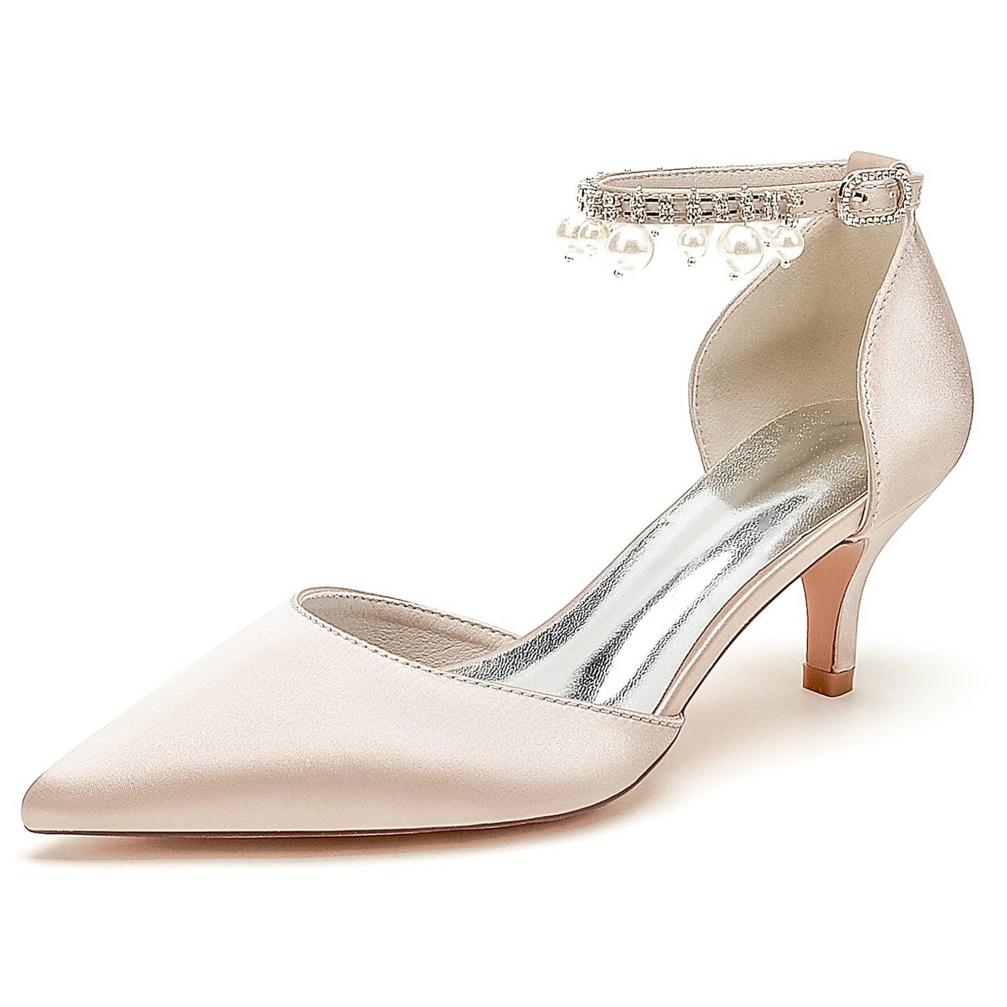 Stiletto Heel 6cm Silk-Like Shoes CK0421 - COCOMELODY
