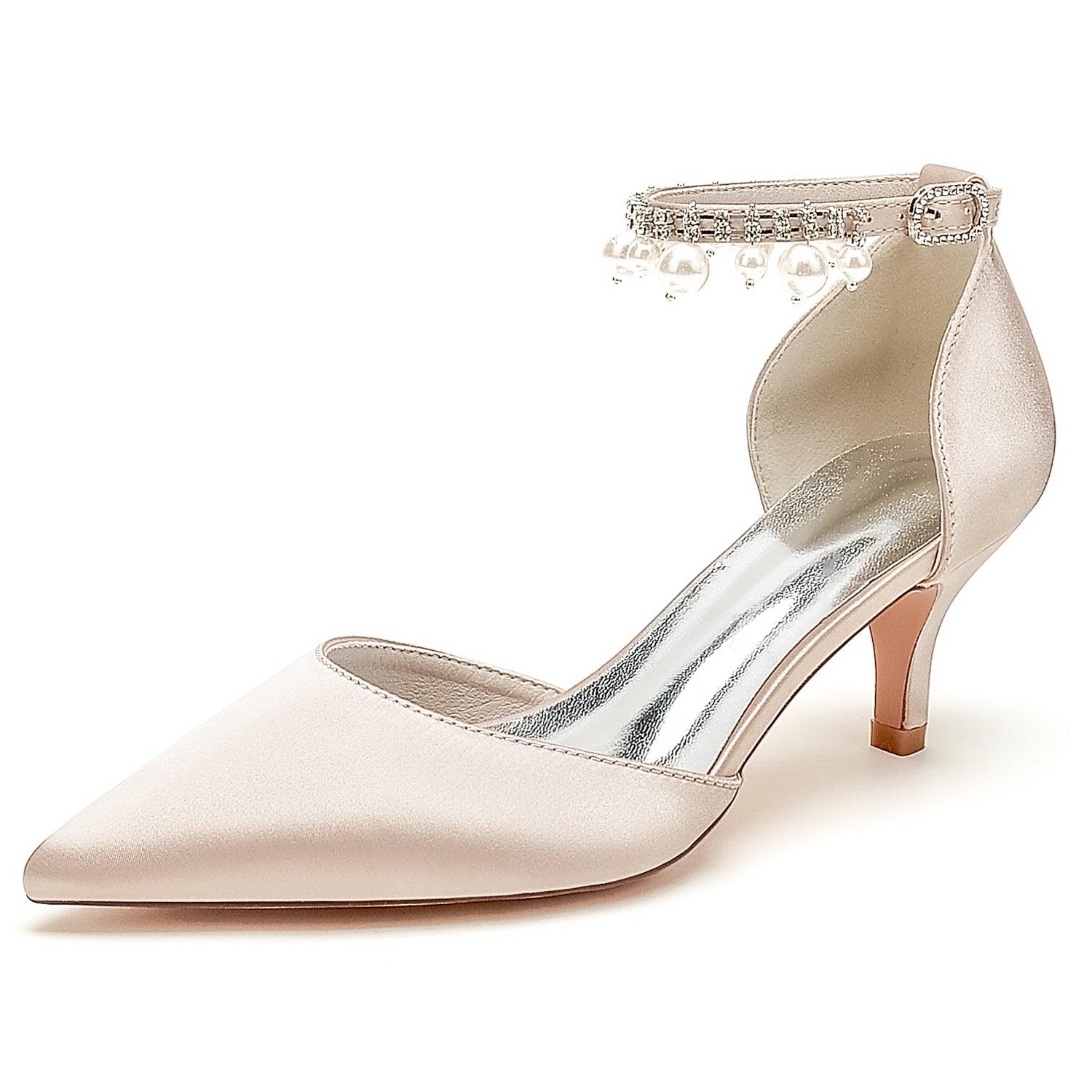 Stiletto Heel 6cm Silk-Like Shoes CK0421 - COCOMELODY
