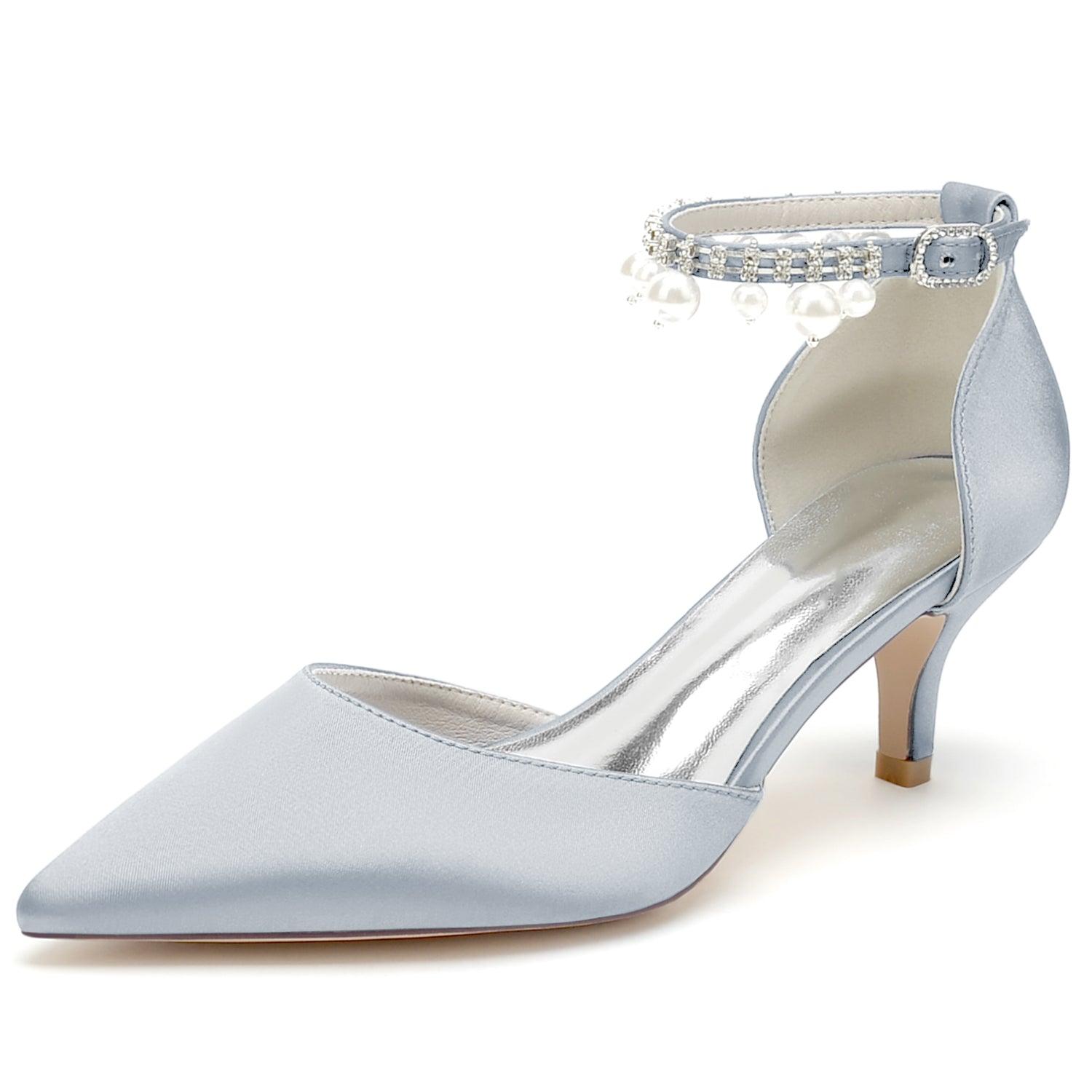 Stiletto Heel 6cm Silk-Like Shoes CK0421 - COCOMELODY
