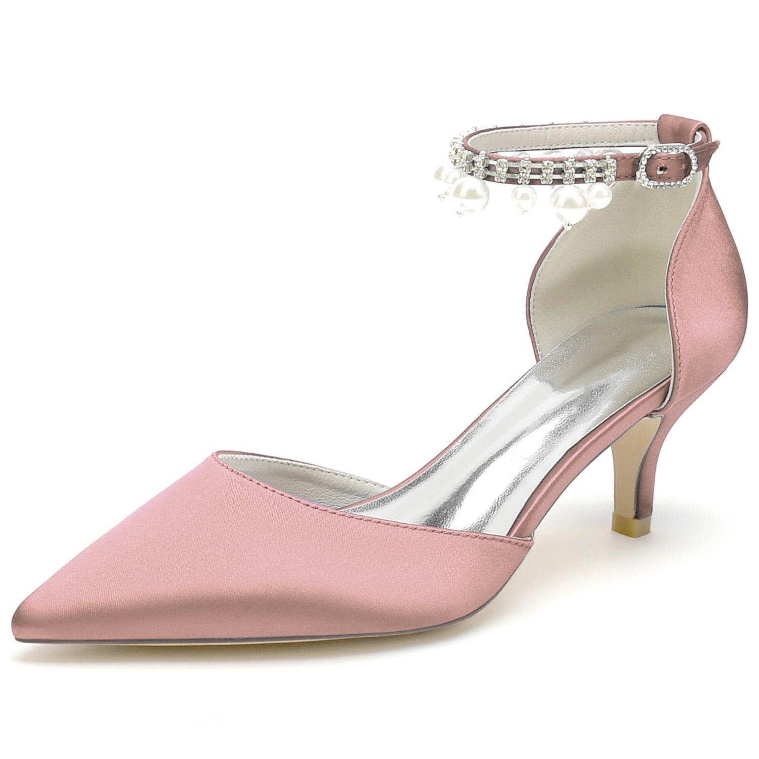 Stiletto Heel 6cm Silk-Like Shoes CK0421 - COCOMELODY