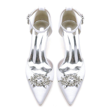 Stiletto Heel 6cm Silk-Like Shoes CK0422 - COCOMELODY