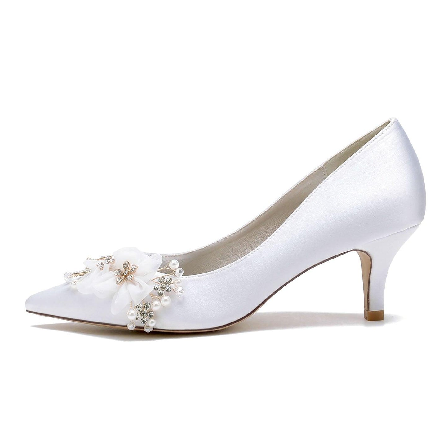 Stiletto Heel 6cm Silk-Like Shoes CK0423 - COCOMELODY