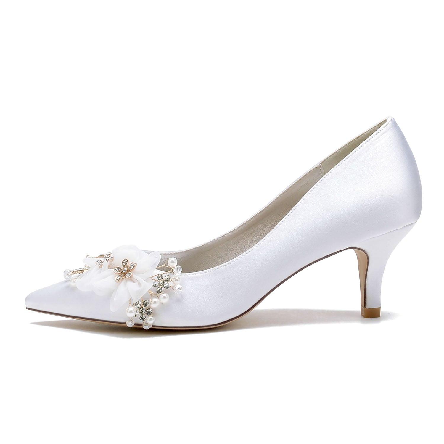 Stiletto Heel 6cm Silk-Like Shoes CK0423 - COCOMELODY