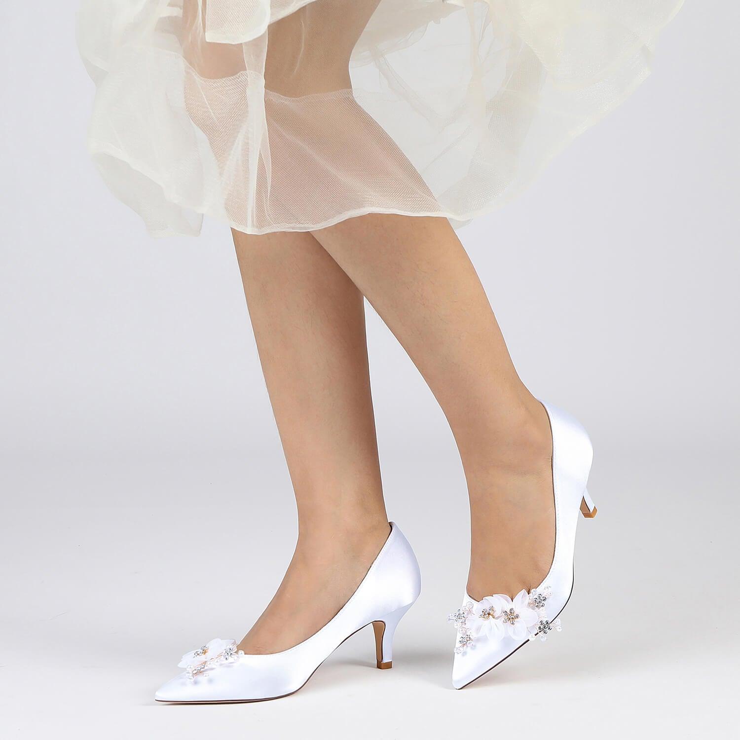 Stiletto Heel 6cm Silk-Like Shoes CK0423 - COCOMELODY