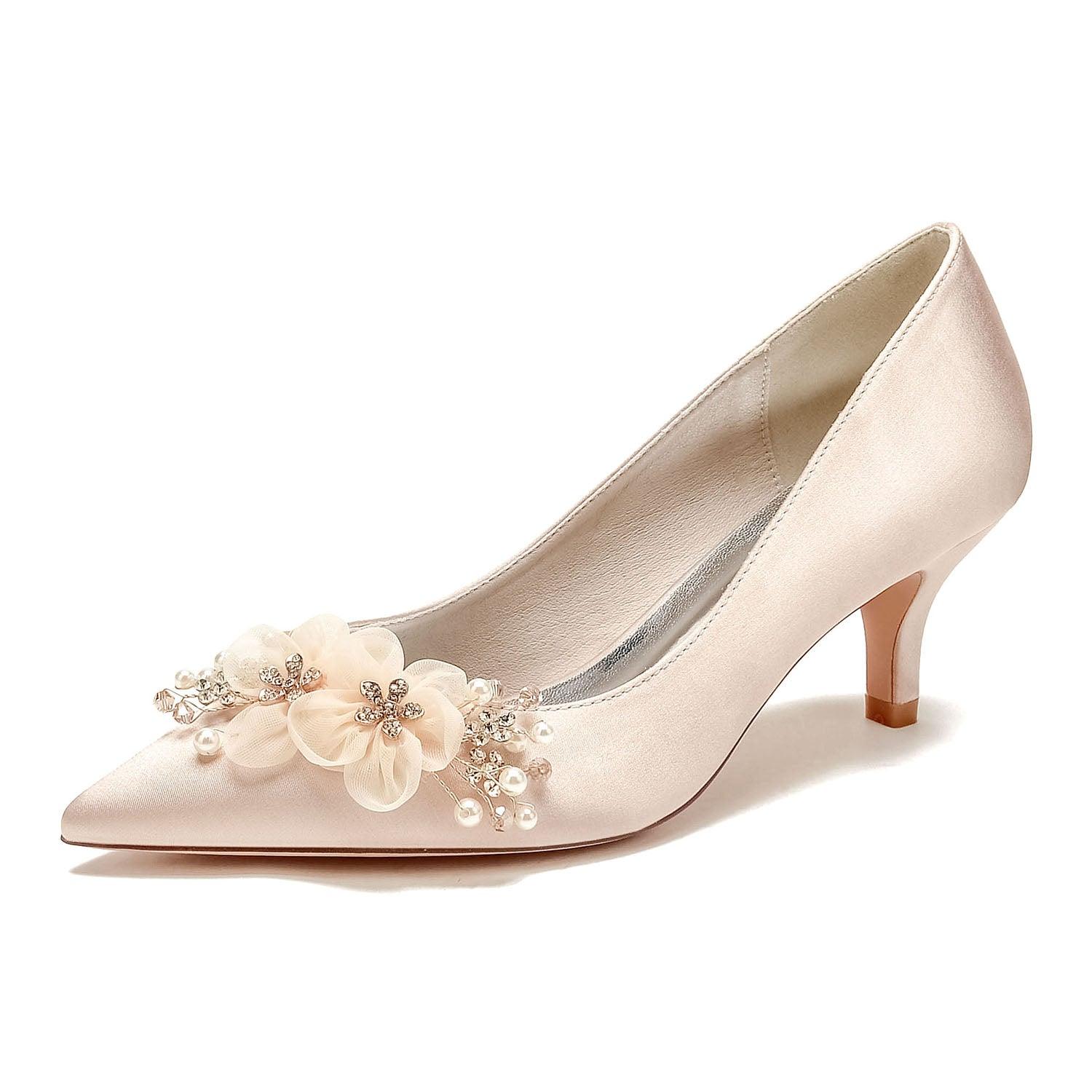 Stiletto Heel 6cm Silk-Like Shoes CK0423 - COCOMELODY