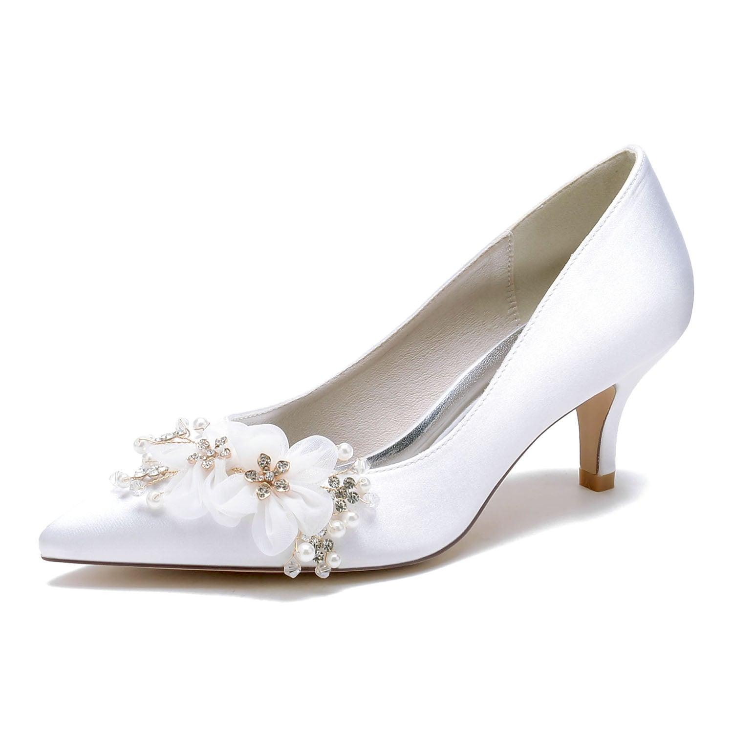 Stiletto Heel 6cm Silk-Like Shoes CK0423 - COCOMELODY
