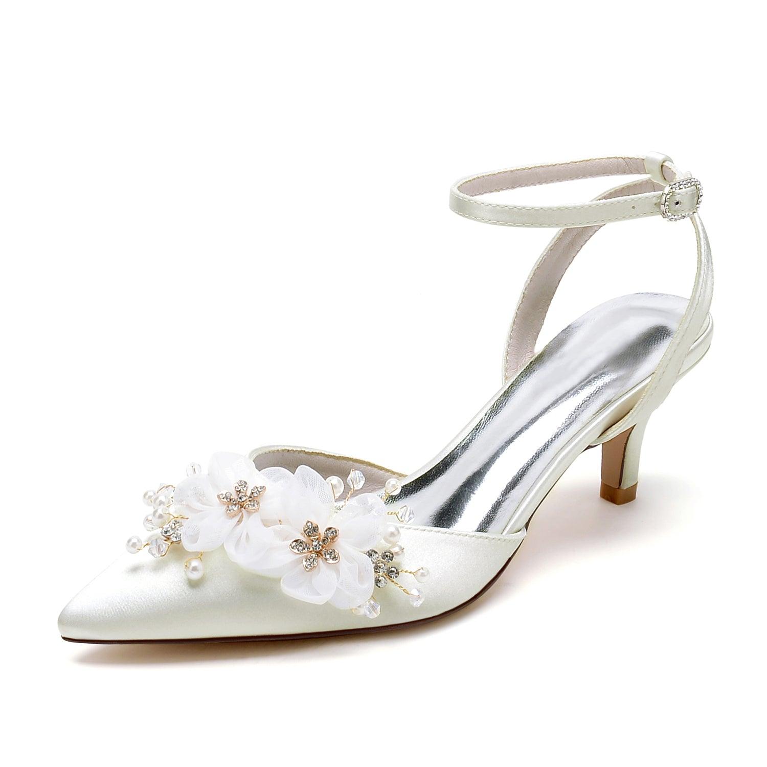 Stiletto Heel 6cm Silk-Like Shoes CK0424 - COCOMELODY