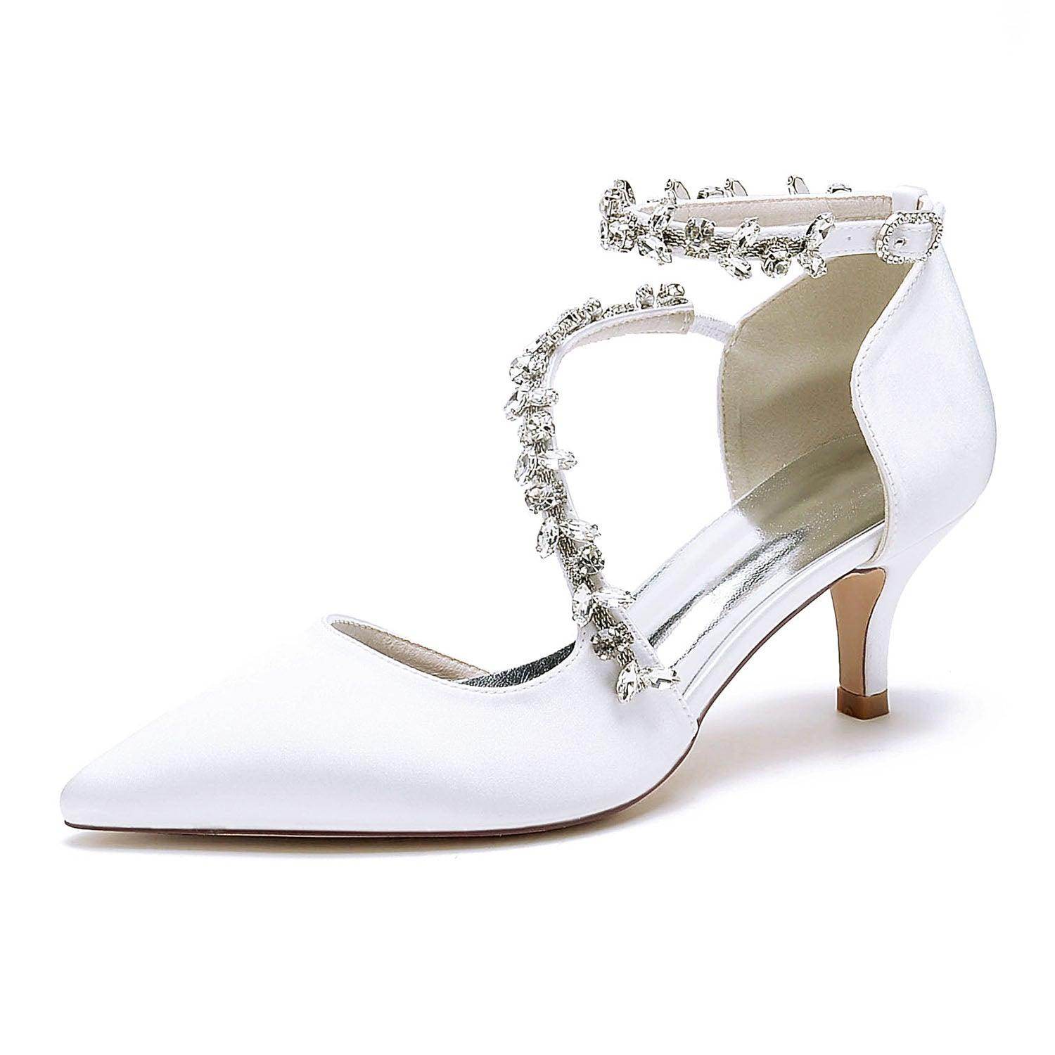 Stiletto Heel 6cm Silk-Like Shoes CK0425 - COCOMELODY