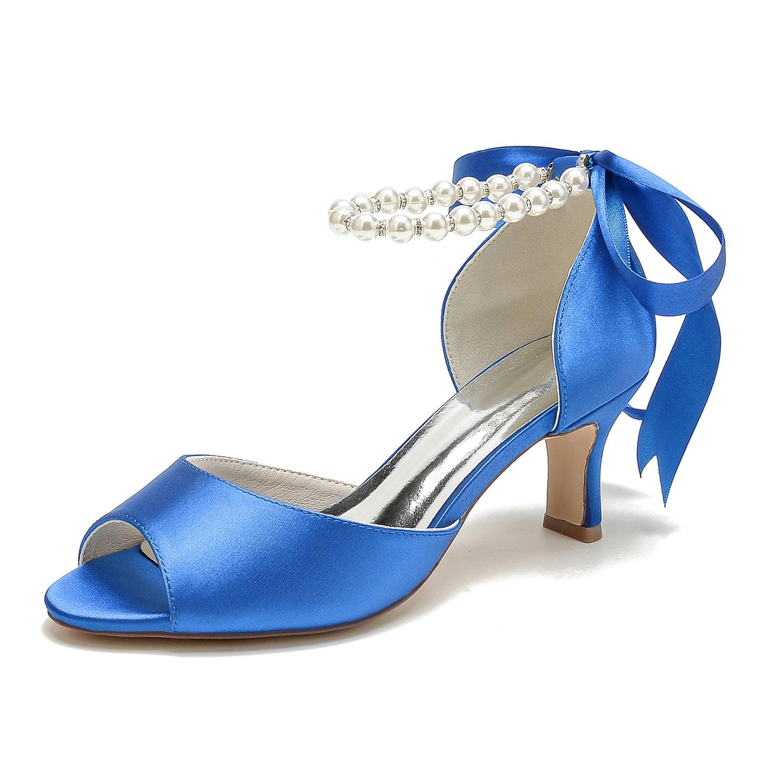 Stiletto Heel 6.5cm Silk-Like Shoes CK0440 - COCOMELODY