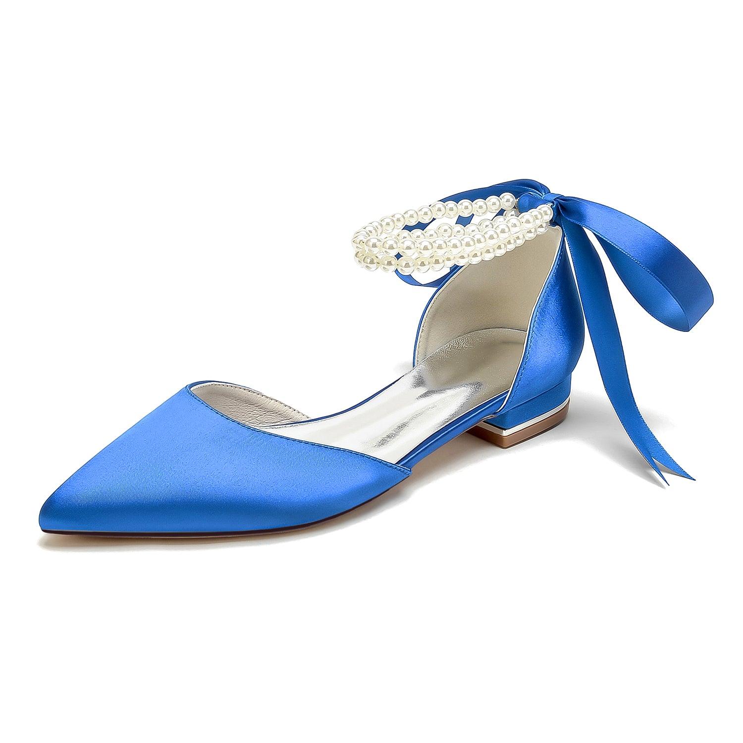 Flat Heel 2.5cm Silk-Like Shoes CK0456 - COCOMELODY