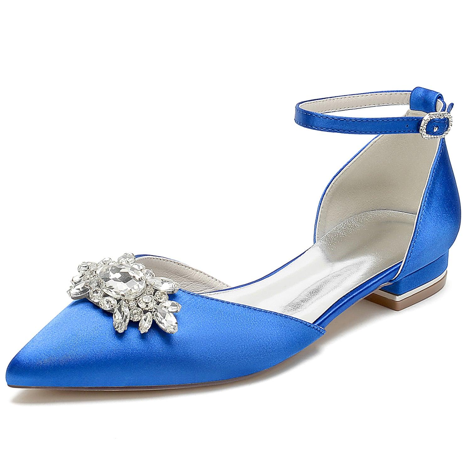 Flat Heel 2.5cm Silk-Like Shoes CK0458 - COCOMELODY