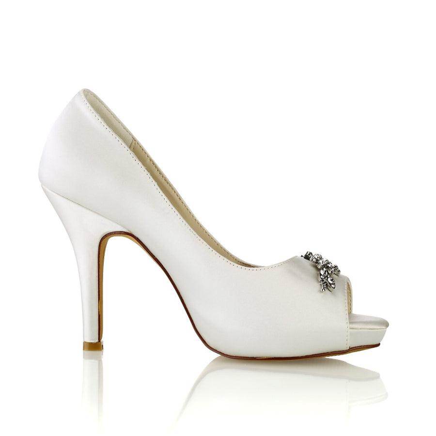 Stiletto Heel 10cm Silk-Like Shoes CK0467 - COCOMELODY