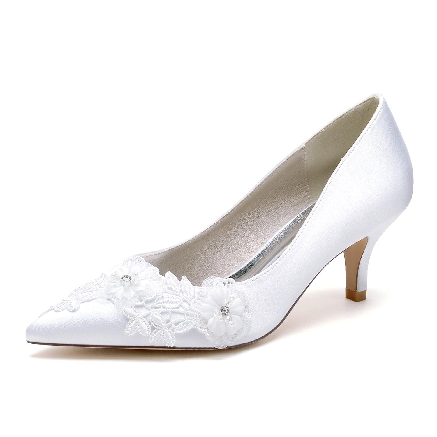 Stiletto Heel 6cm Silk-Like Shoes CK0480 - COCOMELODY