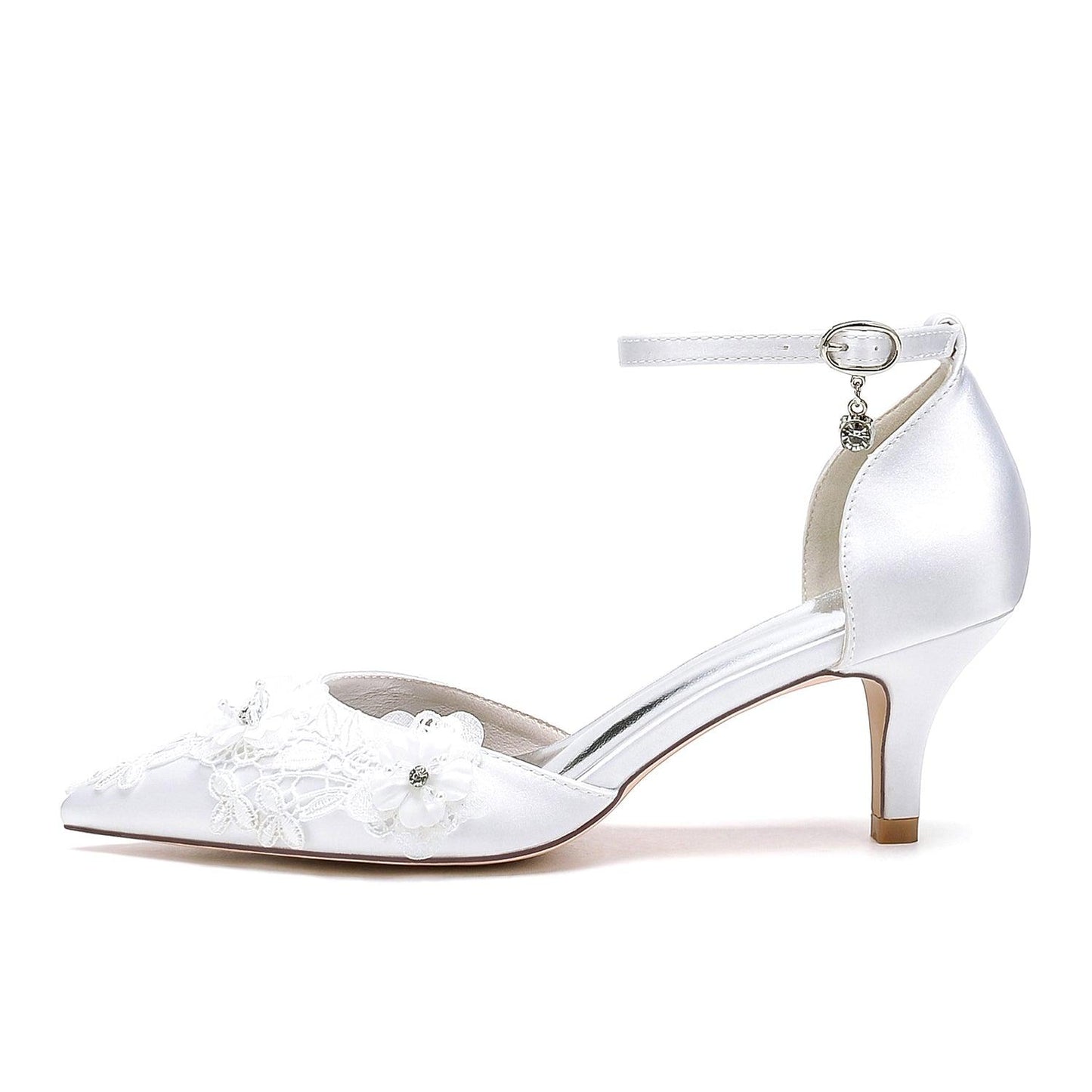 Stiletto Heel 6cm Silk-Like Shoes CK0481 - COCOMELODY