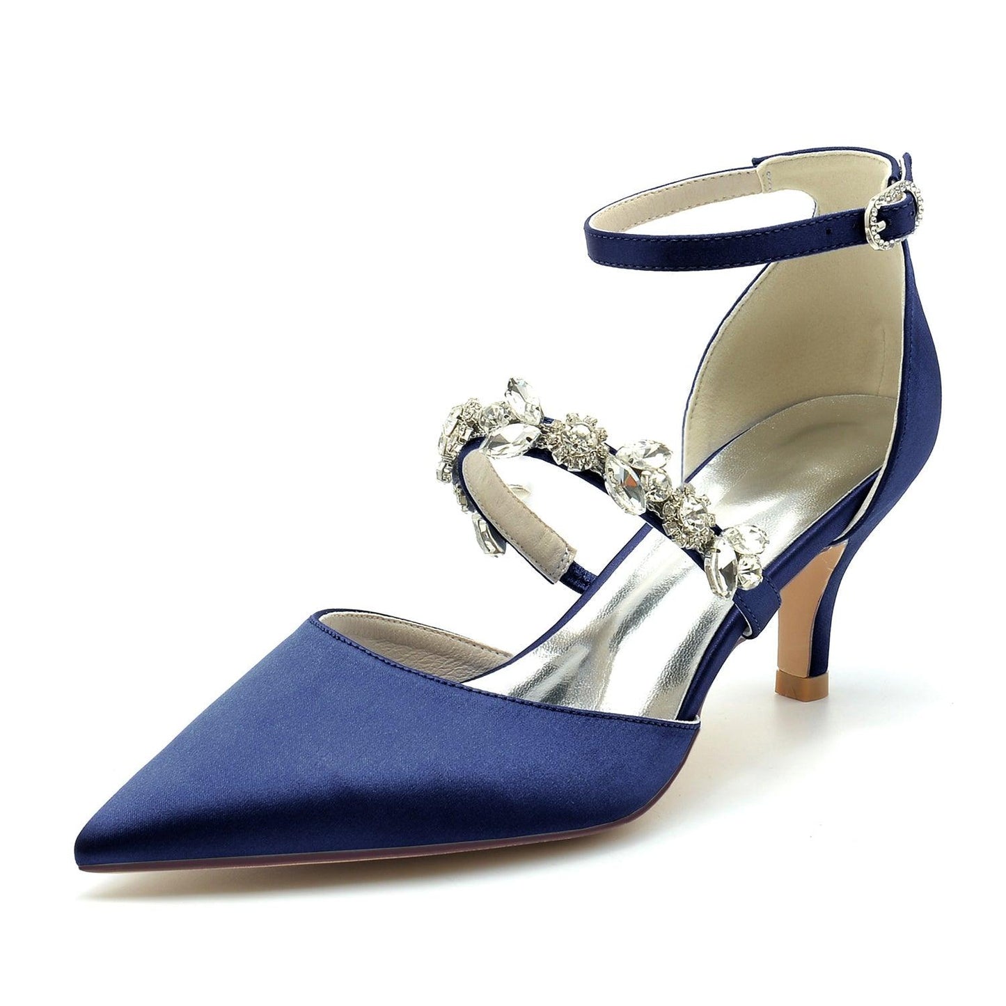 Stiletto Heel 6cm Silk-Like Shoes CK0482 - COCOMELODY