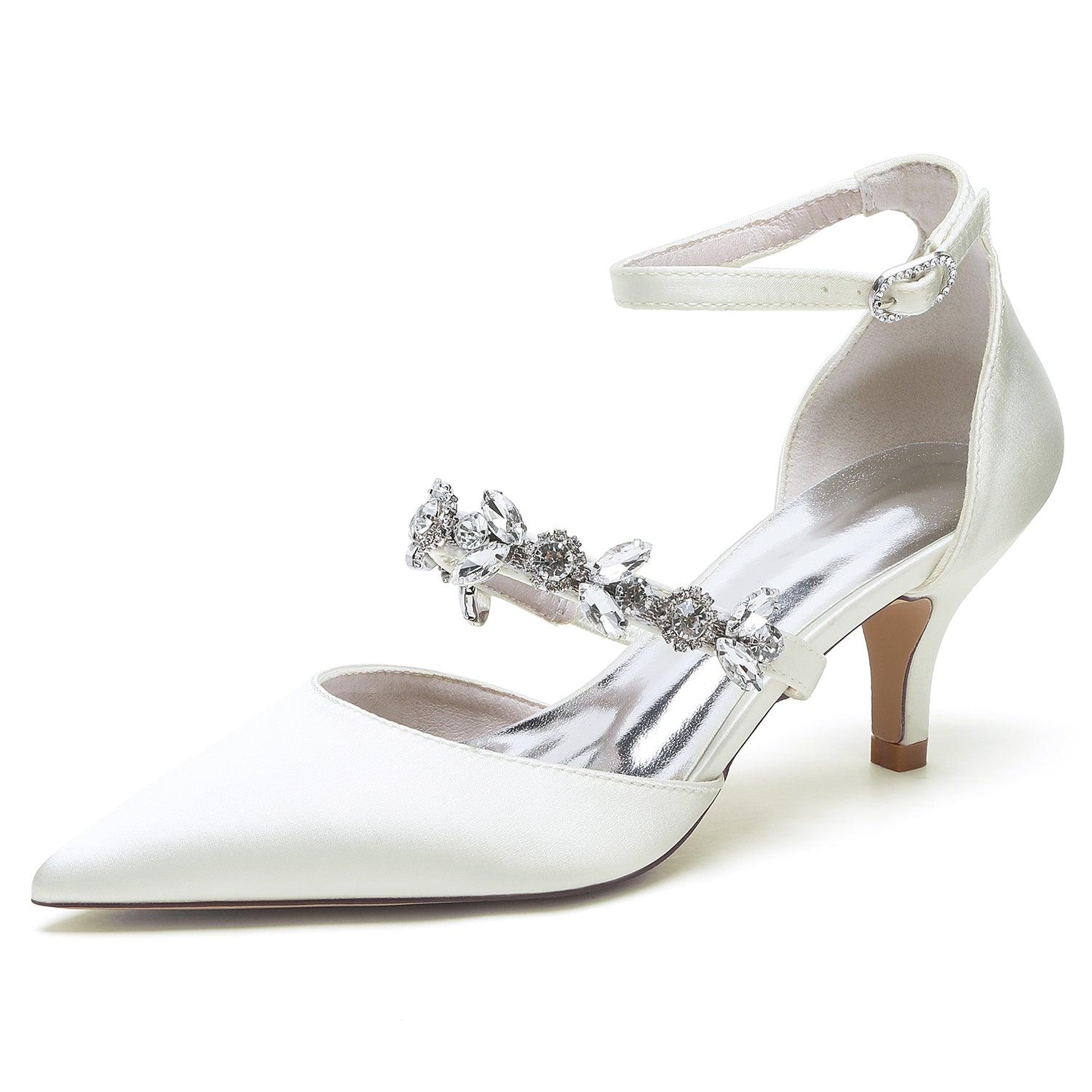 Stiletto Heel 6cm Silk-Like Shoes CK0482 - COCOMELODY