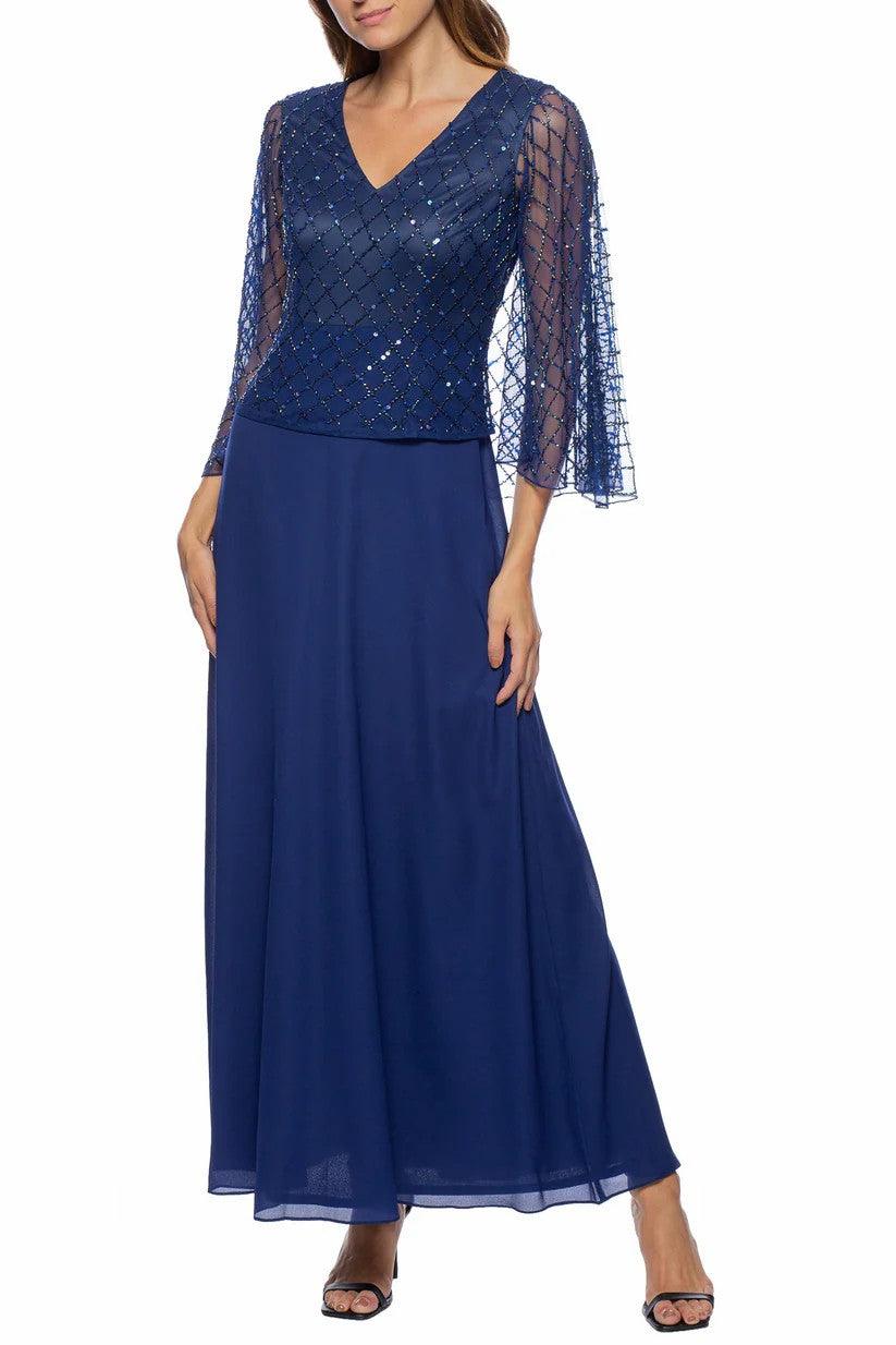 A-Line Ankle Length Chiffon Mother Dress CM0201 - COCOMELODY