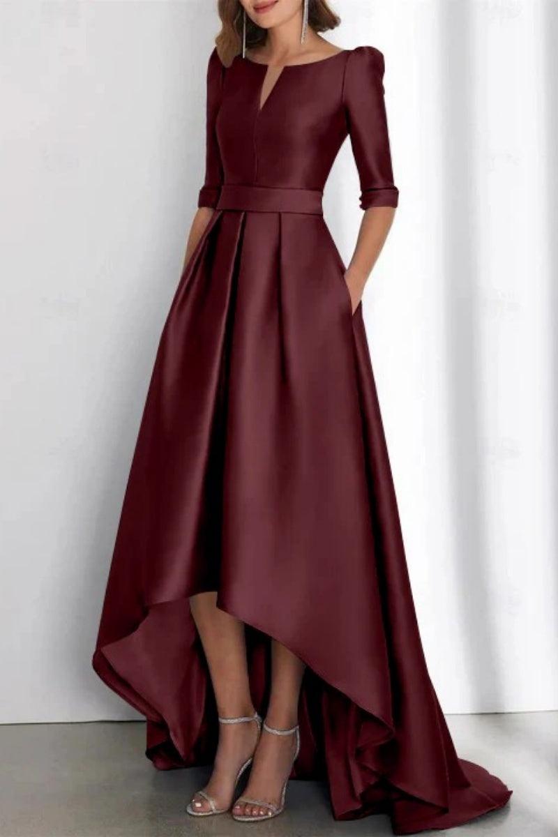 A Line Off The Shoulder Sleeveless Ankle Length Mother Dresses CM0337 - COCOMELODY