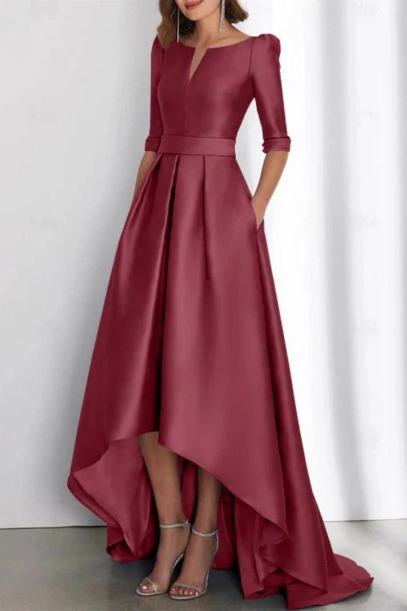 A Line Off The Shoulder Sleeveless Ankle Length Mother Dresses CM0337 - COCOMELODY