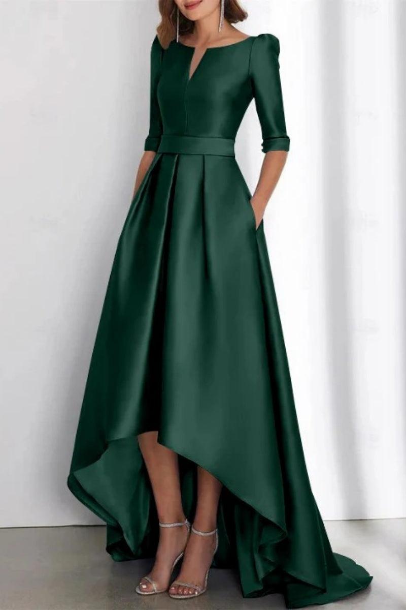 A Line Off The Shoulder Sleeveless Ankle Length Mother Dresses CM0337 - COCOMELODY
