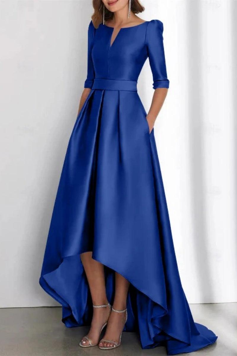 A Line Off The Shoulder Sleeveless Ankle Length Mother Dresses CM0337 - COCOMELODY