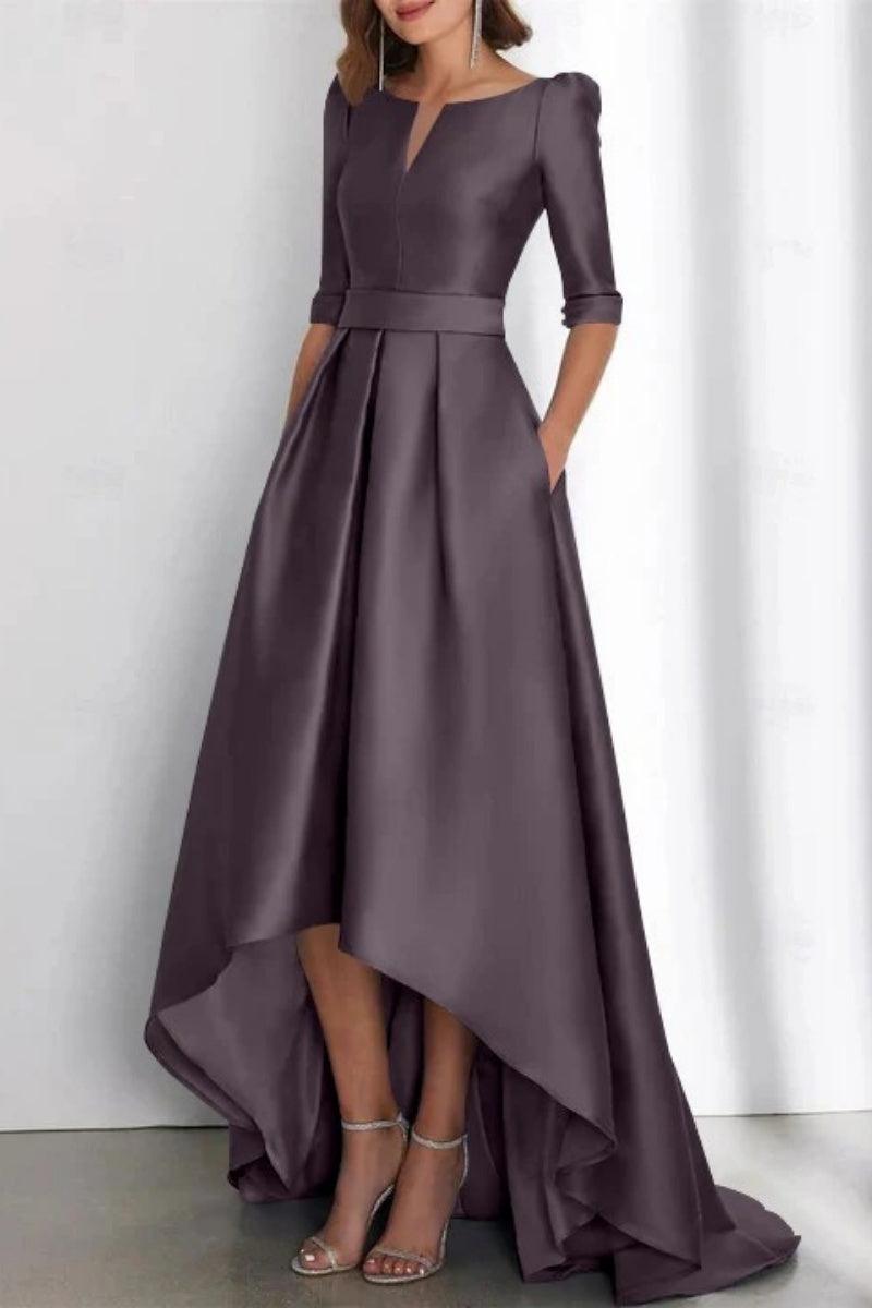 A Line Off The Shoulder Sleeveless Ankle Length Mother Dresses CM0337 - COCOMELODY