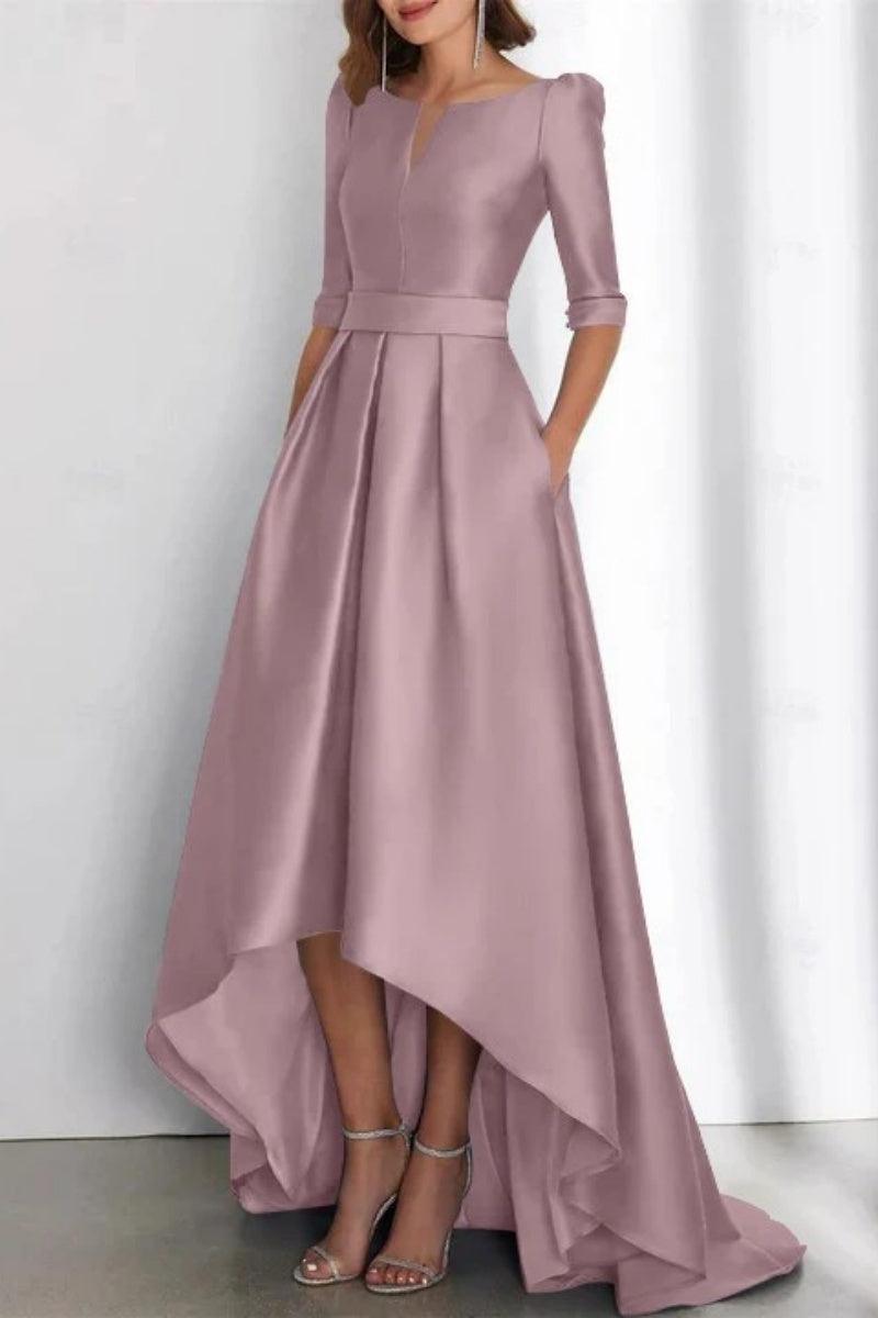 A Line Off The Shoulder Sleeveless Ankle Length Mother Dresses CM0337 - COCOMELODY