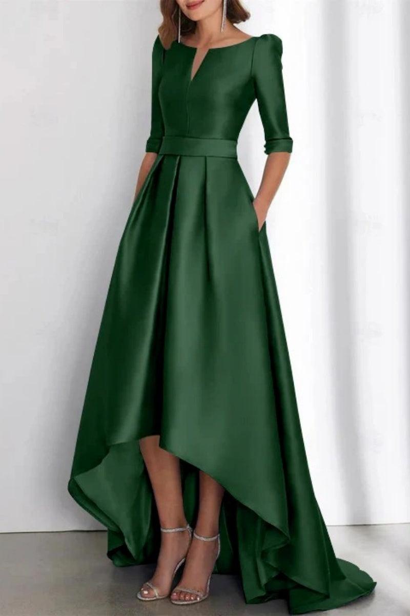 A Line Off The Shoulder Sleeveless Ankle Length Mother Dresses CM0337 - COCOMELODY