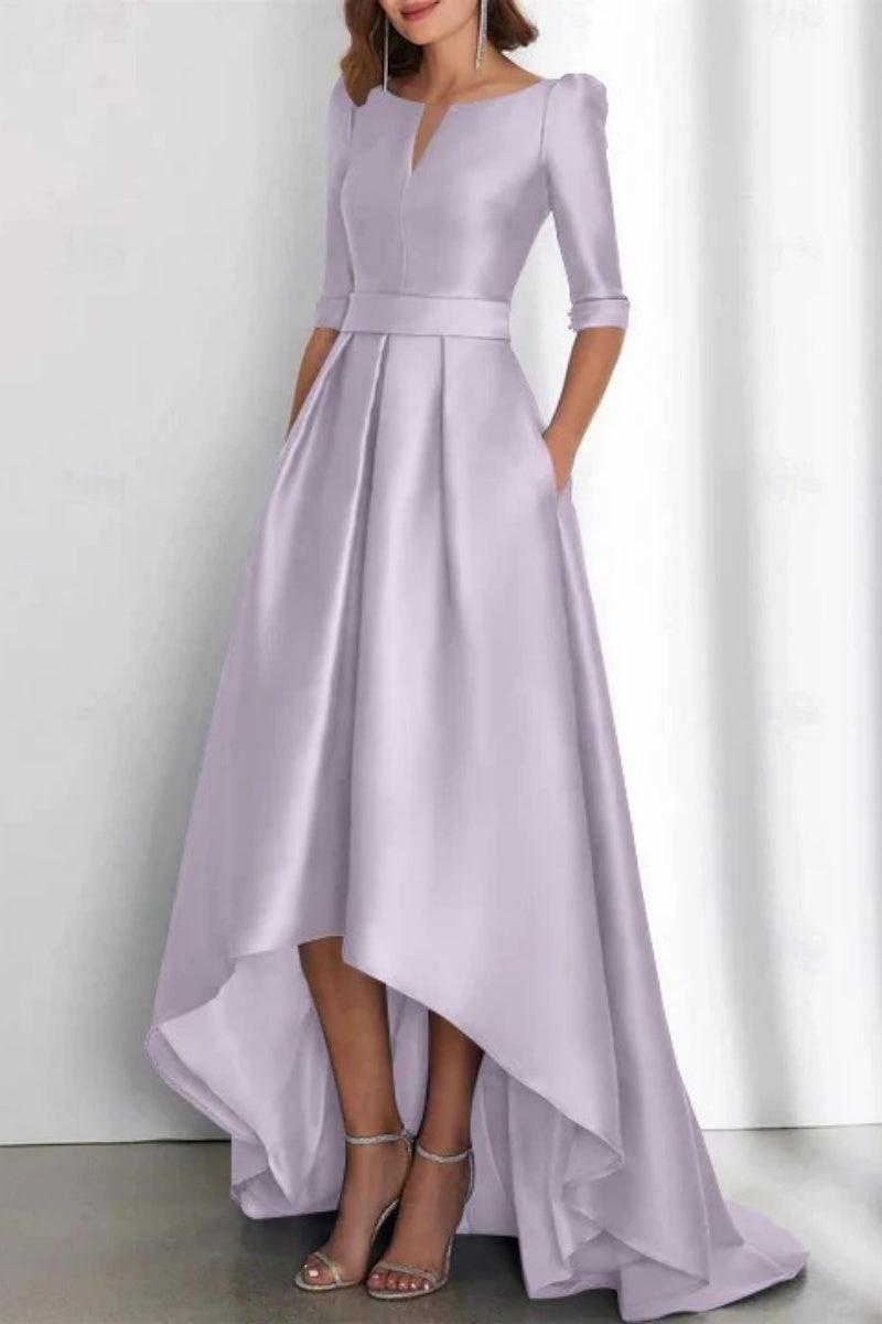 A Line Off The Shoulder Sleeveless Ankle Length Mother Dresses CM0337 - COCOMELODY