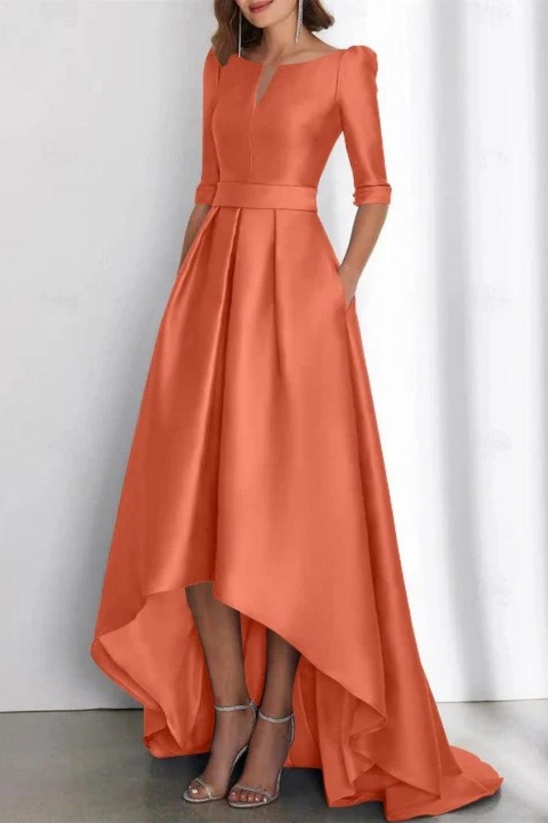 A Line Off The Shoulder Sleeveless Ankle Length Mother Dresses CM0337 - COCOMELODY