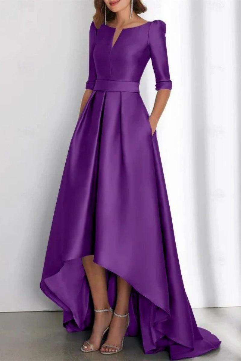 A Line Off The Shoulder Sleeveless Ankle Length Mother Dresses CM0337 - COCOMELODY