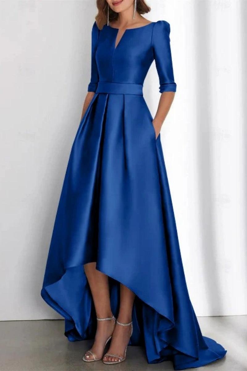 A Line Off The Shoulder Sleeveless Ankle Length Mother Dresses CM0337 - COCOMELODY