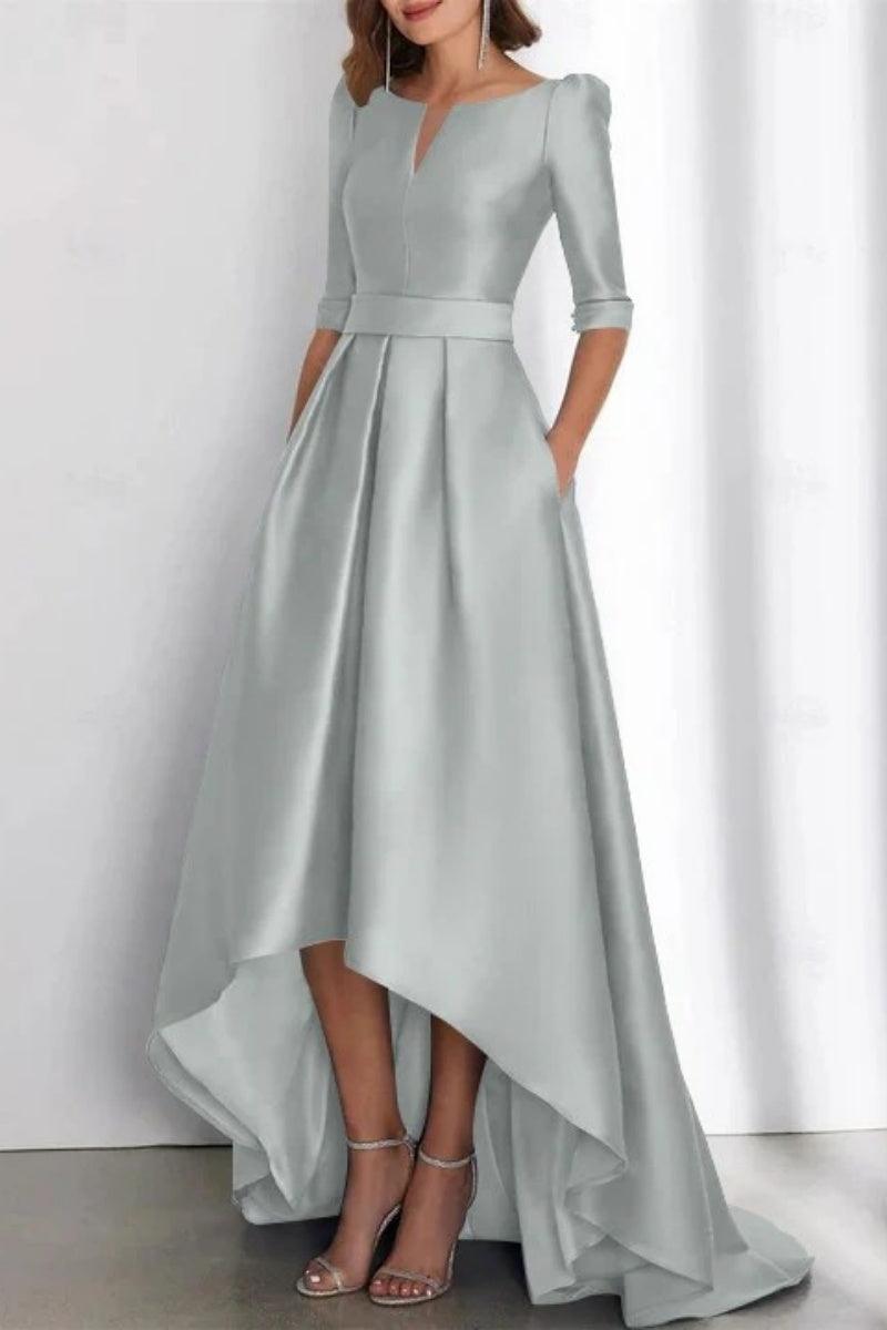 A Line Off The Shoulder Sleeveless Ankle Length Mother Dresses CM0337 - COCOMELODY