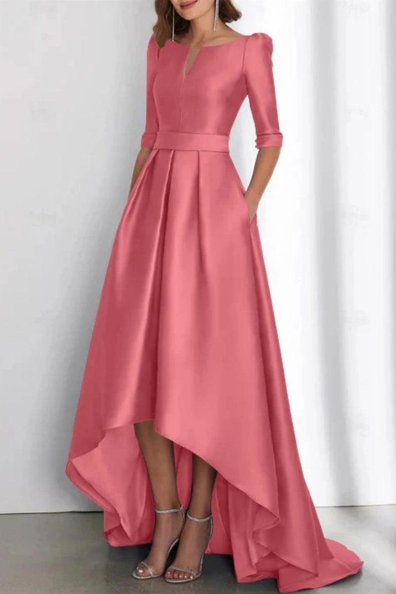 A Line Off The Shoulder Sleeveless Ankle Length Mother Dresses CM0337 - COCOMELODY