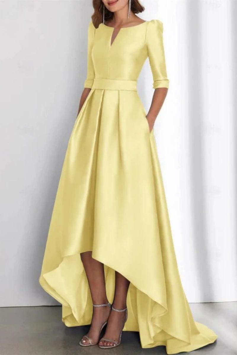 A Line Off The Shoulder Sleeveless Ankle Length Mother Dresses CM0337 - COCOMELODY