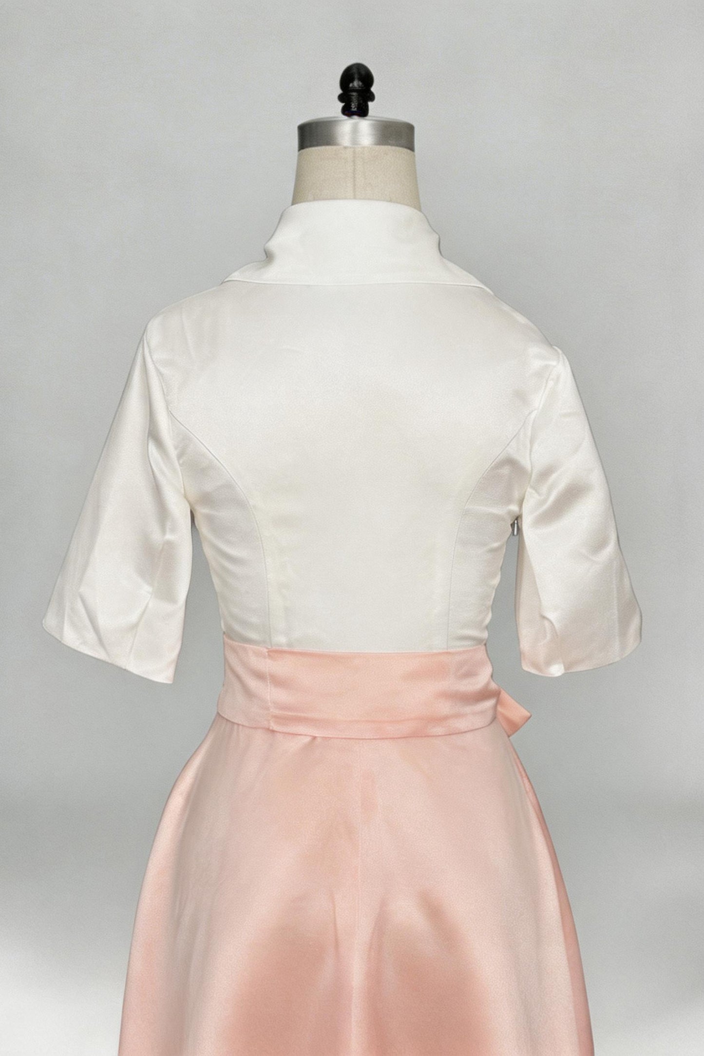 A Line Shirt Collar Short Sleeves Floor Length 2 pieces Mother Dresses CM0347