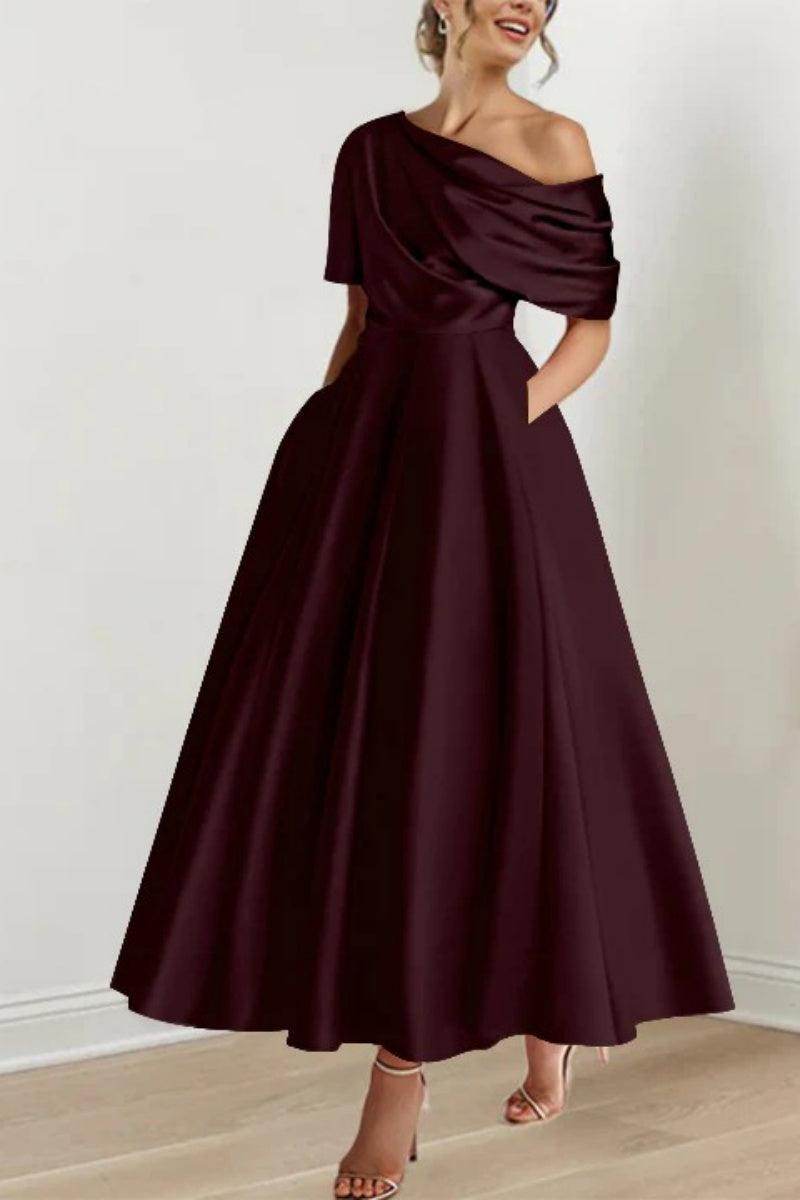 Black Mother of the Bride & Groom Dresses COCOMELODY Black Mother of the Bride & Groom Dresses COCOMELODY