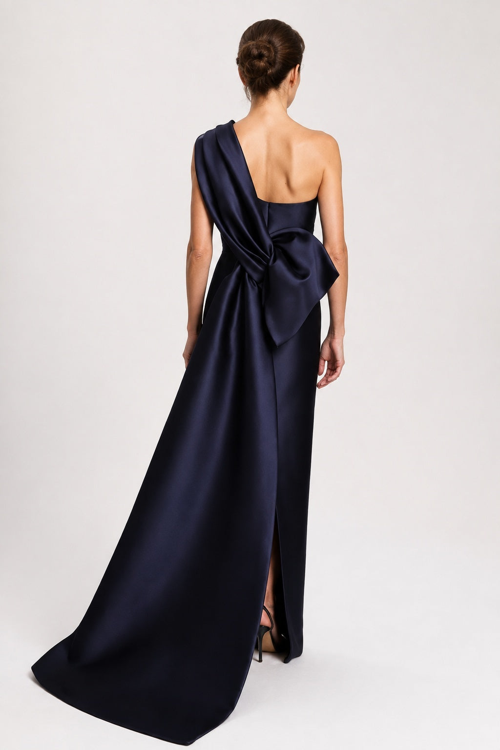 Sheath Column One Shoulder Mother of the Bride Dresses CM0372